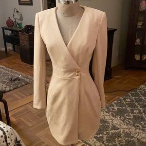 Peace + Love stunning faux like suede dress/coat. Gorgeous